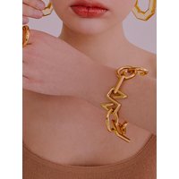 Viollina Chunky Bracelet Gold