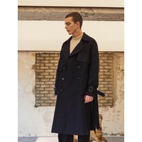 Sapper Trench Coat Navy