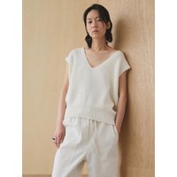 V-Neck Knitted Top