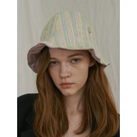 Tweed cotton candy Hat