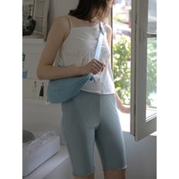 Wrinkle Biker Short (4 Colors)