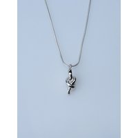 Vertical Knot Necklace
