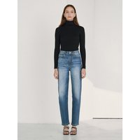 Boyfriend Coated Jean (Blue/Light Blue)