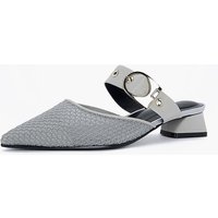 1041 Anello 21 Jewel Mesh Mule Grey