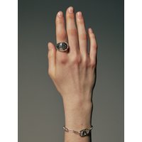 Volume Foil Ring Silver