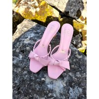 Lovely Ribbon Mule