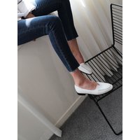 T004 Voca Loafer White (1.5cm)