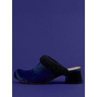 Song Slip-On Mule (Navy)