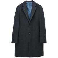 Basic Fit Tailored Coat (Navy)