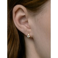 Glitter Hoop Earring