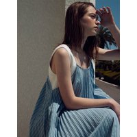 Stripe Pleats Trapeze Dress KW3MO2090_29