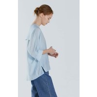 Sailor Collar Half Sleeve Blouse KW3MB2160_AM