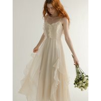 Ruffle Sleeveless Dress