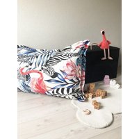 Klein & Stoer Zitzak zebra, flamingo