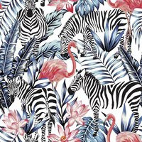 Klein & Stoer Zebra Behang 96 x 280 cm