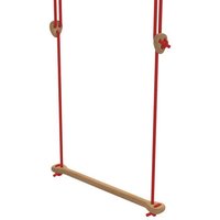 Lillagunga Houten trapeze rood touw