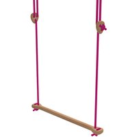 Lillagunga Houten trapeze fuchsia touw