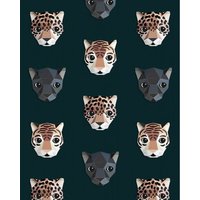 Studio ditte Panthera behang donker