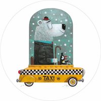 Kek Amsterdam Behangcirkel Bear Cab