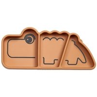 Done by Deer Stick and Stay bord krokodil mosterdgeel