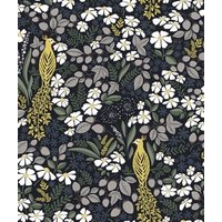 Lilipinso Floral peacock behang