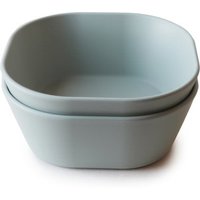 BIBS / MUSHIE Kom vierkant sage (set van 2)