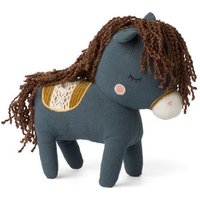 Picca Loulou Paard knuffel in het blauw