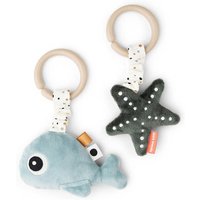 Done by Deer Hanging activity toy 2 pcs Wally (blue)
