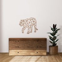 Casa Sentir Wanddecoratie - Geometrische Jaguar Naturel