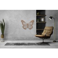 Casa Sentir Wanddecoratie - Vlinder Monarch - Naturel