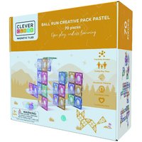 Cleverclixx Ball Run Creative Pack Pastel 70 Stuks