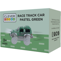 Cleverclixx Race Track Auto Pastel Groen