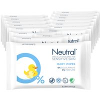 Neutral - Baby Billendoekjes - 60 x 52 stuks - 0% Parfum