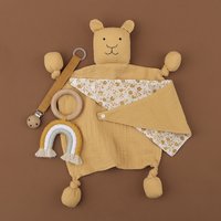 Dutsi - Trendy Bohemian Baby Cadeauset in Warme Mosterdgeeltinten