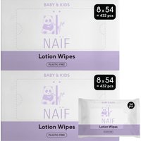Naïf - Lotion Billendoekjes - 16 pack - 864 - doekjes - Plasticvrij & Huidvriendelijk