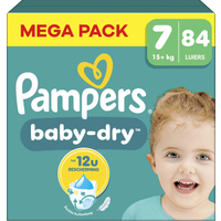 Pampers - Baby Dry - Maat 7 - Mega Pack - 84 stuks - 15+ KG