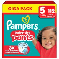 Pampers - Baby Dry Pants - Maat 5 - Mega Pack - 112 stuks - 12/17KG