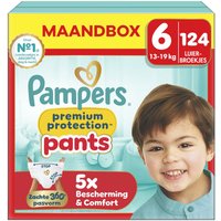 Pampers - Premium Protection Pants - Maat 6 - Maandbox - 124 stuks - 15+ KG