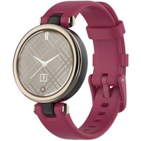 Strap-it Garmin Lily siliconen bandje (wijnrood)
