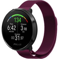 Strap-it Polar Vantage M Milanese band (paars)