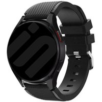 Strap-it Samsung Galaxy Watch 6 - 40mm siliconen bandje (zwart)