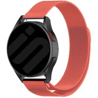 Strap-it Samsung Galaxy Watch 6 Classic 47mm Milanese band (oranje)
