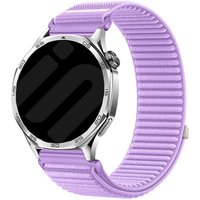 Strap-it Huawei Watch GT 5 - 41mm wave nylon band (paars)