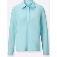 Langarm-Poloshirt