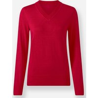 V-Ausschnitt-Pullover