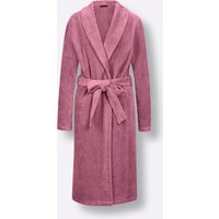 Cawö Home Damen Bademantel Schalkragen 836 - Farbe: blush - 22 - S