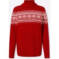Jacquard-Pullover