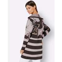 Jacquardstrickjacke