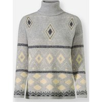 Jacquard-Pullover
