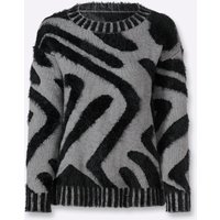 Jacquard-Pullover